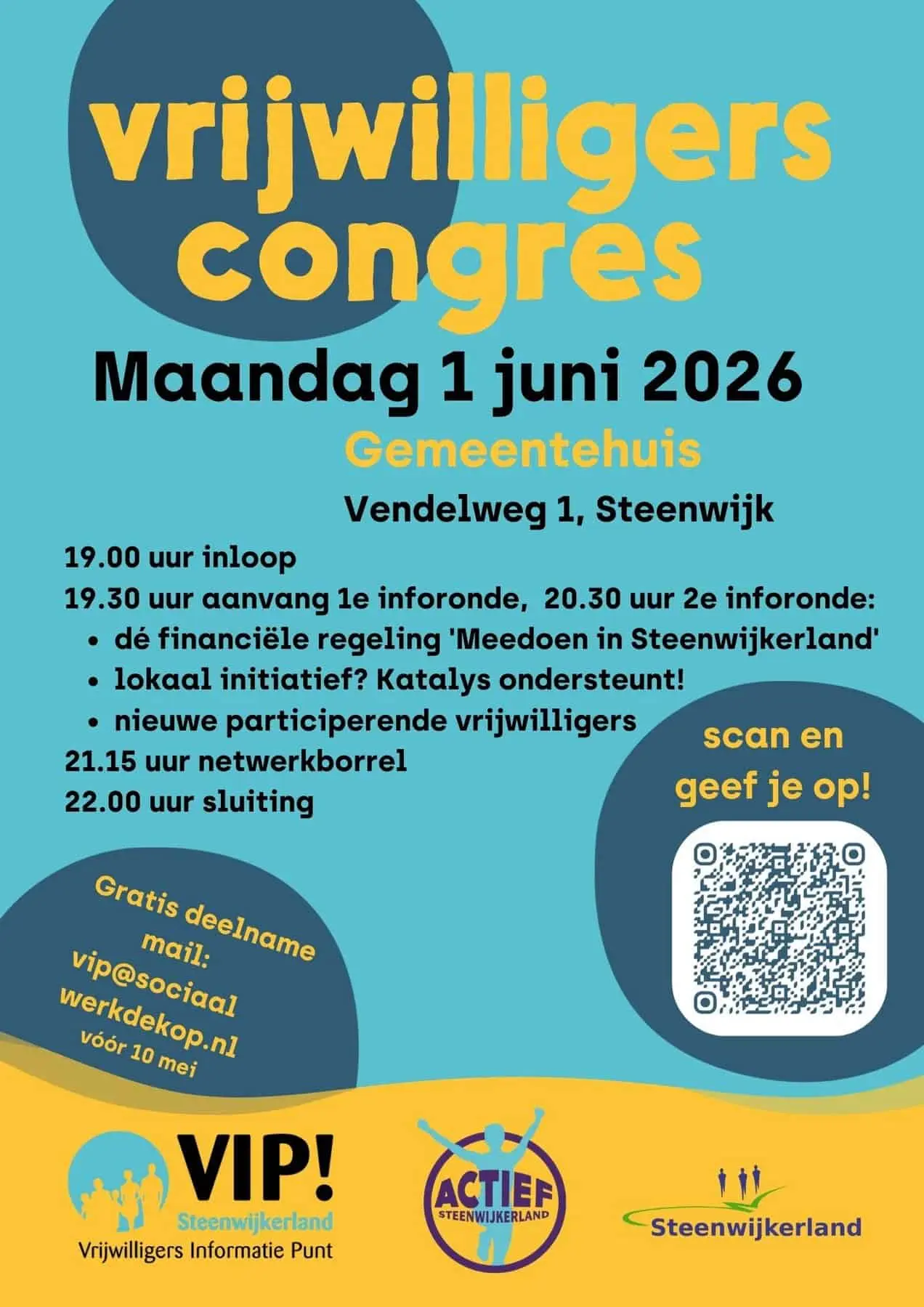 Vrijwilligerscongres 2026 – foto aangeleverd Vrijwilligerscongres 2026 - foto aangeleverd