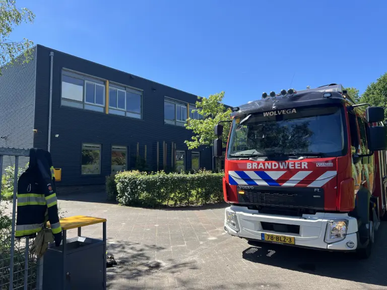 Kleine brand op dak Terra
