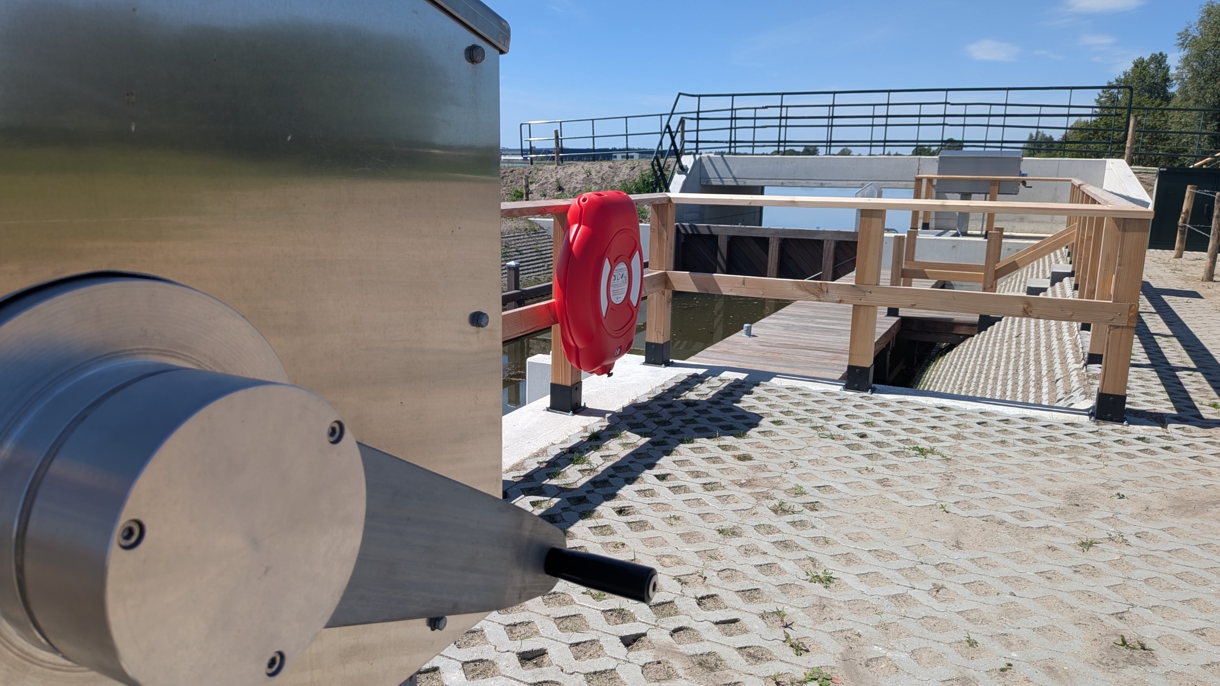 Handbediening Sluis Eeserwold Foto De Werven