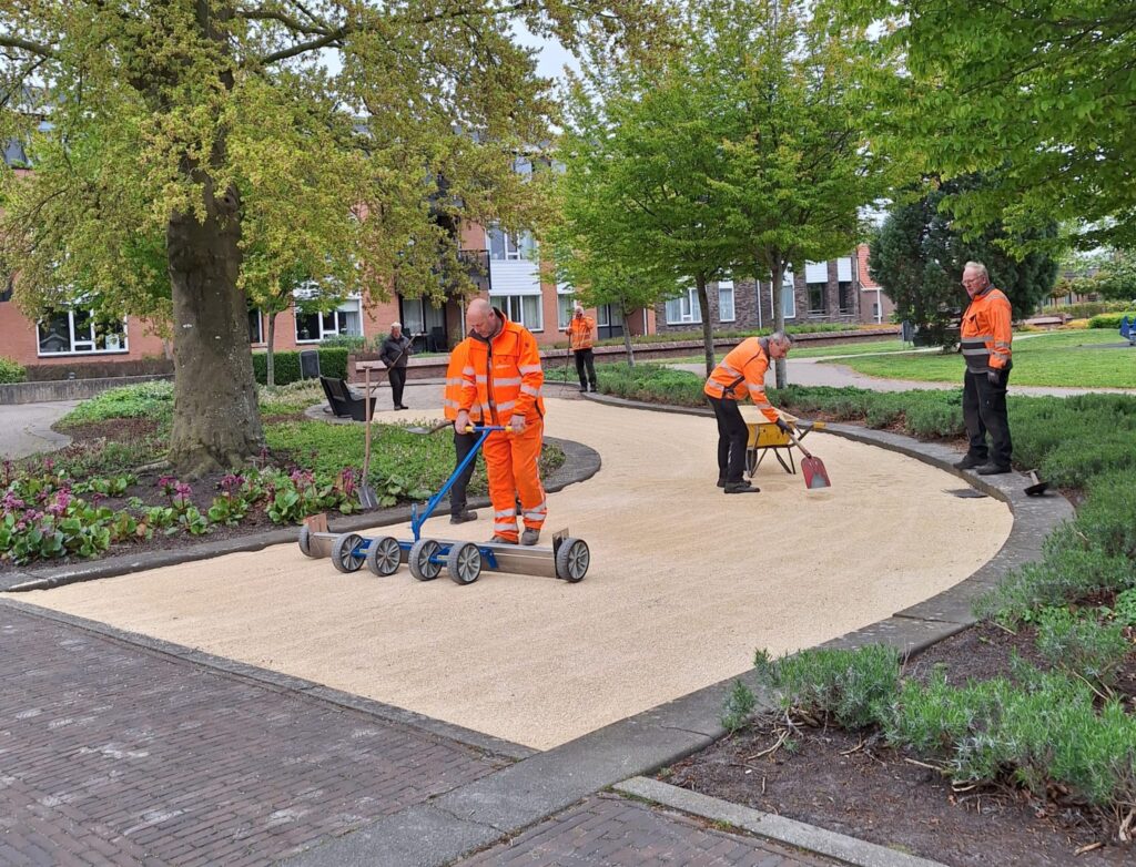 Jeu-de-boulesbaan in Wolvega