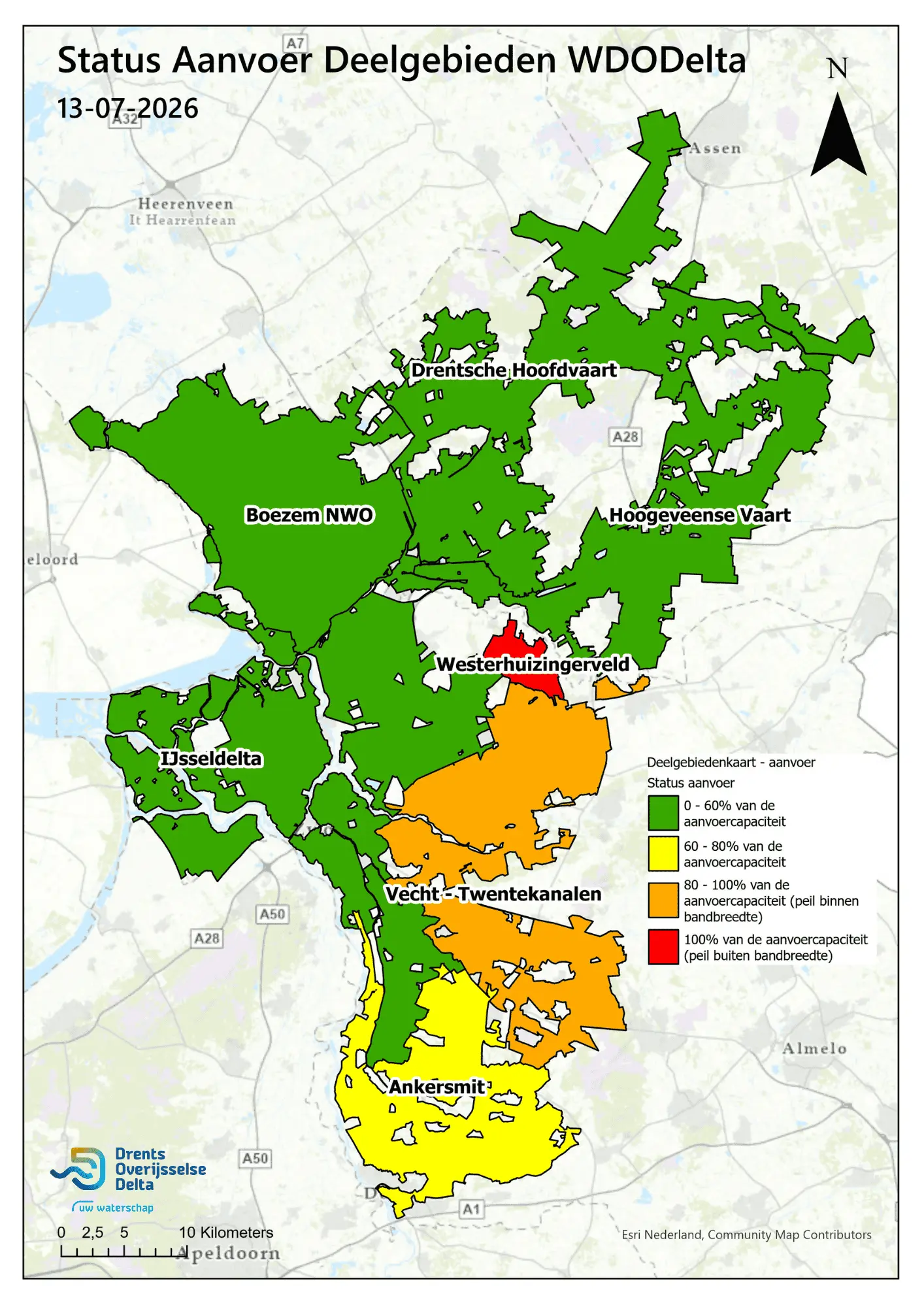 Aanvoercapaciteit WDODelta (foto aangeleverd)