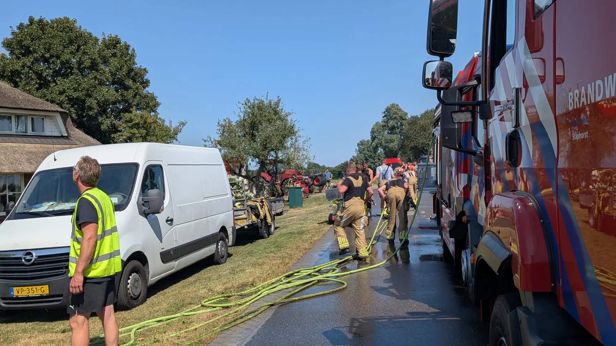 Brand aan de Thijssengracht (foto: De Werven).