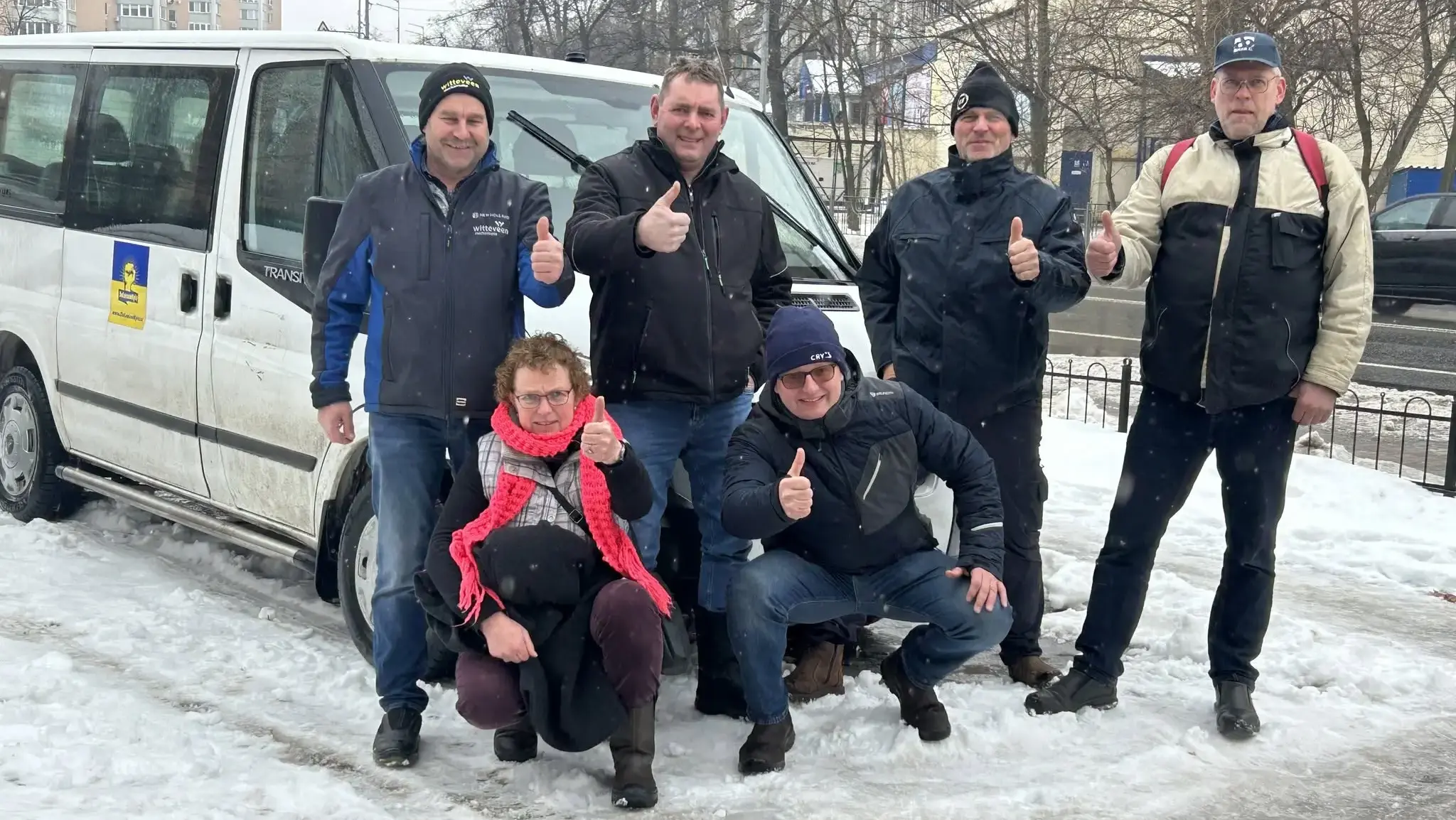 In februari ging René met een groep uit zijn geboorteplaats Diepenheim naar Oekraïne.