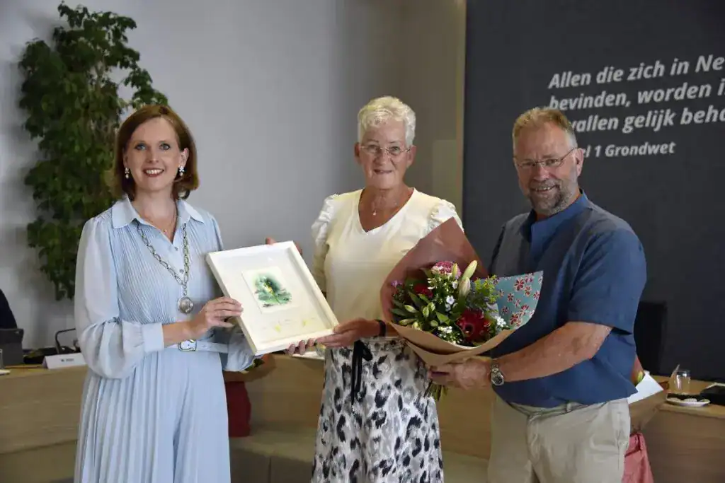 Wethouder Hanneke Zonderland nam afscheid (Foto: Lenus van der Broek)