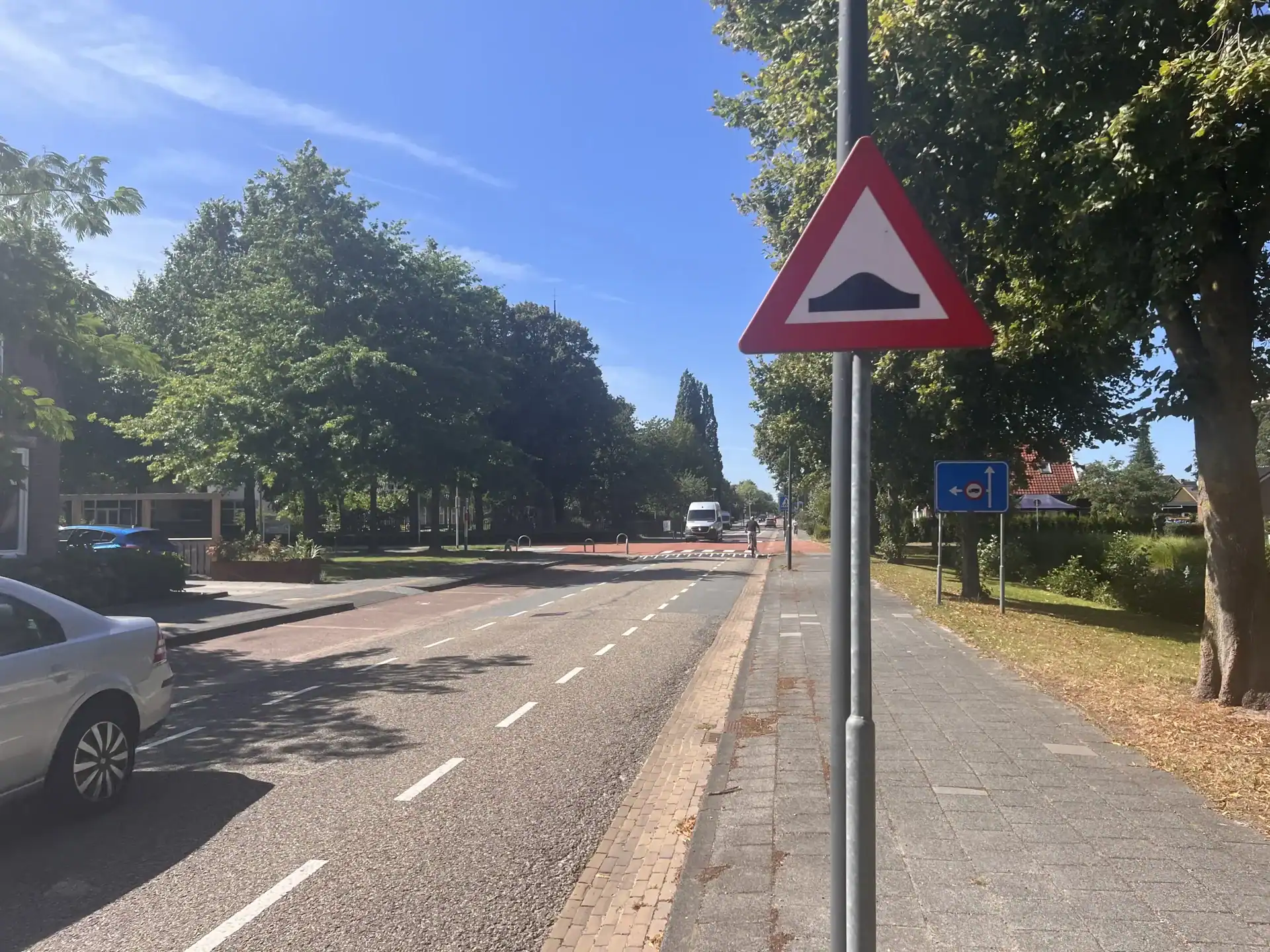 De Lycklamaweg in Wolvega
