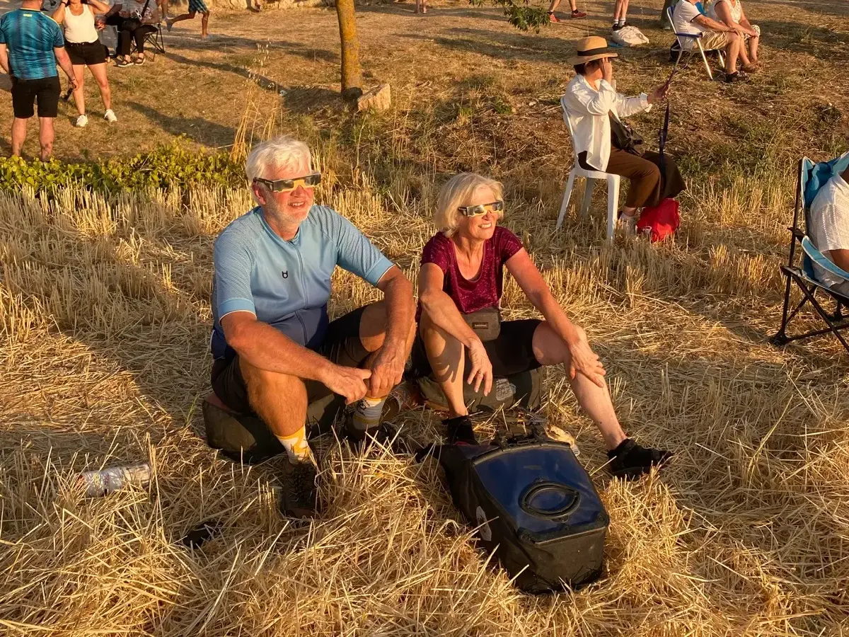 Jan Willem van Dalen en Nancy Kuper in Noord-Spanje (foto aangeleverd)