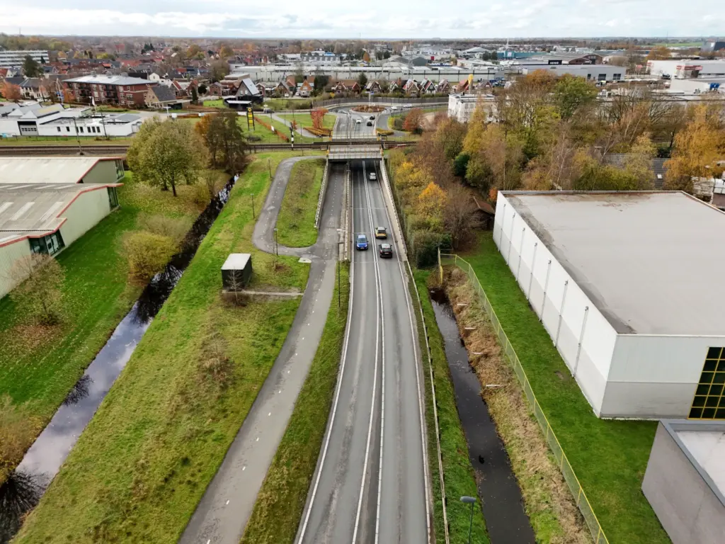 Spoorwegonderdoorgang Om den Noort in Wolvega afgesloten
