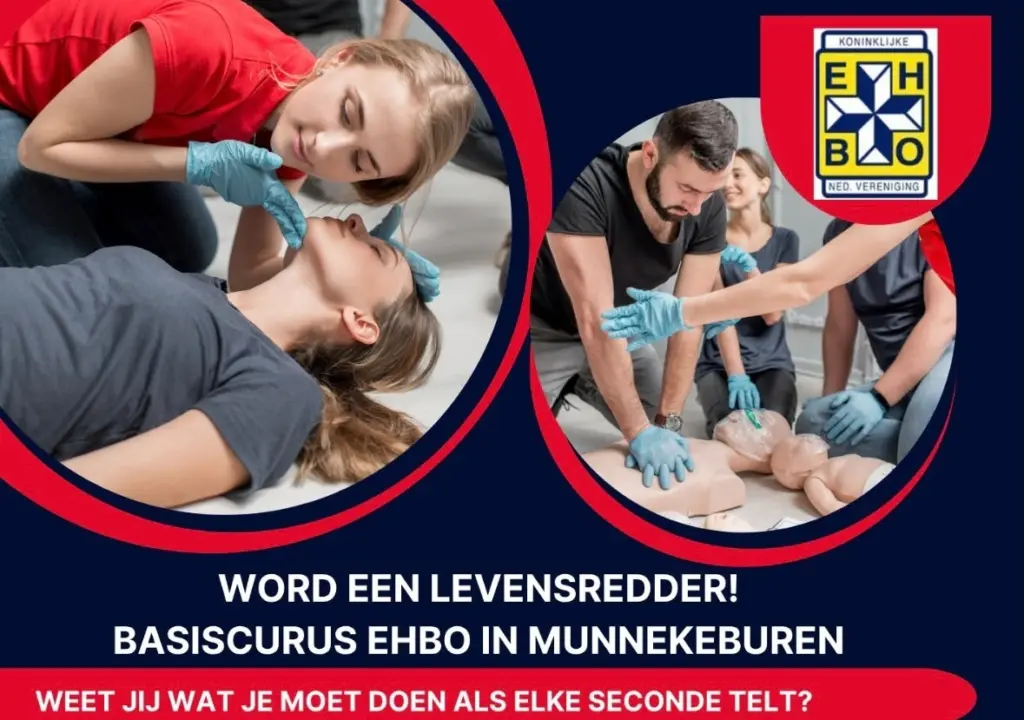 EHBO-cursus Munnekenburen: leer handelen wanneer elke seconde telt