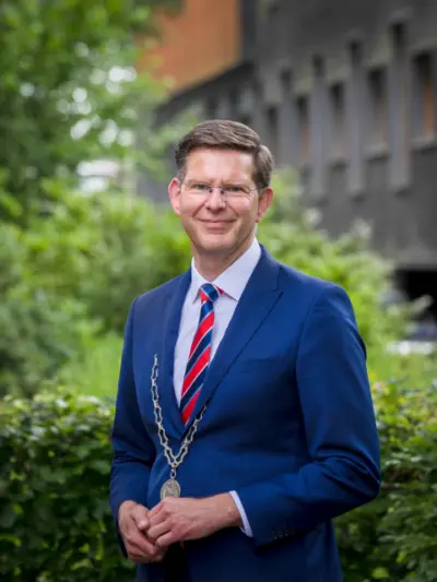 Burgemeester Jack Werkman (foto Gemeente ooststellingwerf)