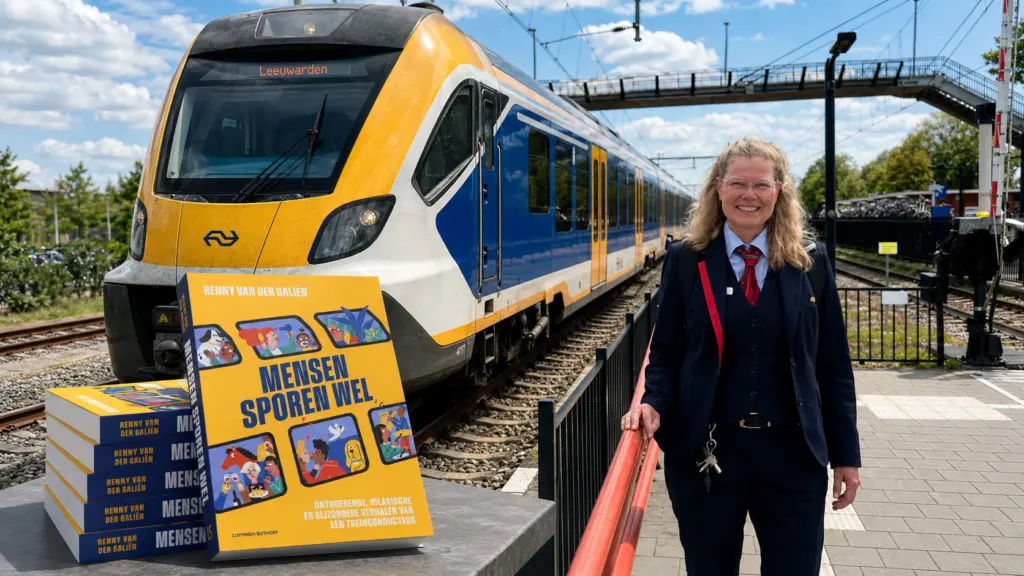 Renny van der Galiën bundelt bijzondere treinontmoetingen in ‘Mensen sporen wel’