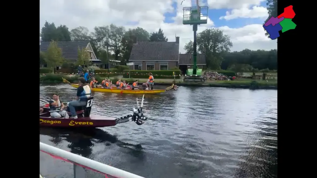 Drakenbootrace trekt teams naar Dieversluis