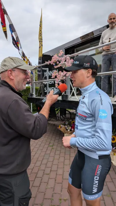 Wim Hunneman (Odrie) interviewt Casper Noorloos