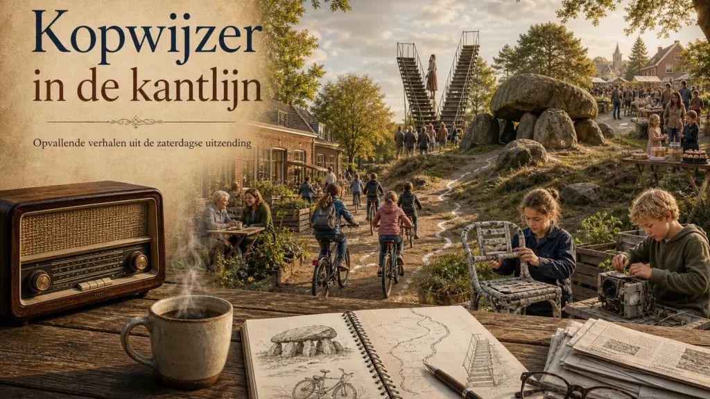 Illustratie bij Kopwijzer in de kantlijn: Een hunebed dat door een grensverschuiving in Overijssel belandde