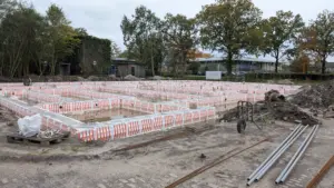 Nieuwbouw De Nieuwe Miente eind oktober foto De Werven