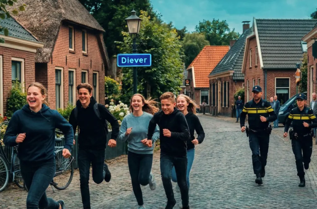 Hunted in Drenthe: Jachtseizoen in Diever (beeld uit affiche: aangeleverd).