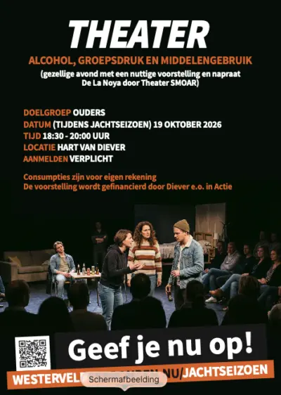Affiche theatervoorstelling De la noye (beeld: aangeleverd)