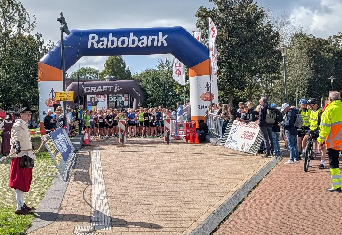 Vrijwilligers Stone City Run (foto De Werven)