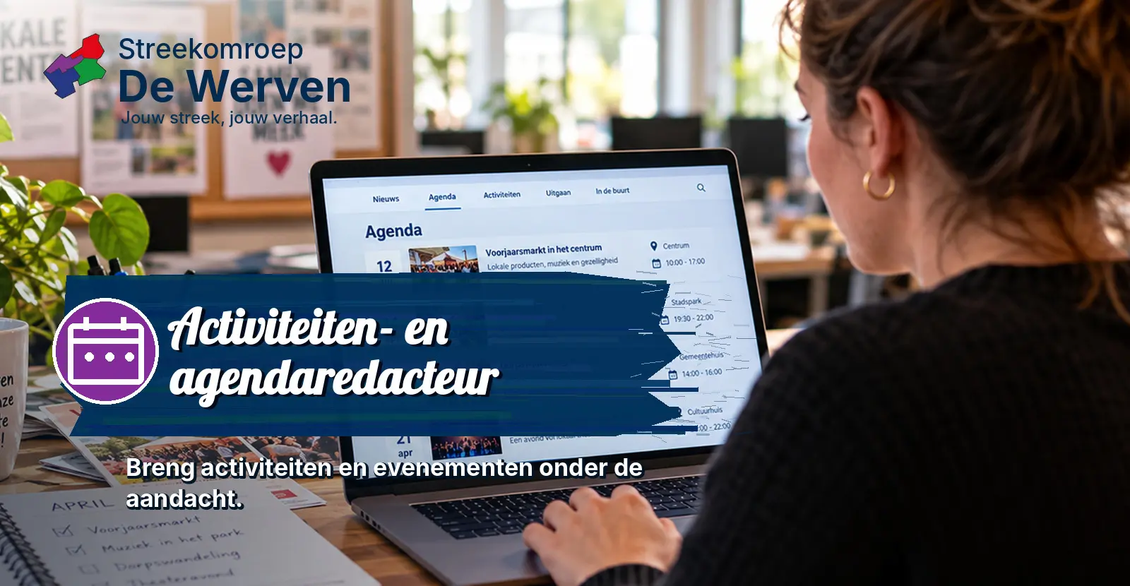 Activiteiten- en agendaredacteur