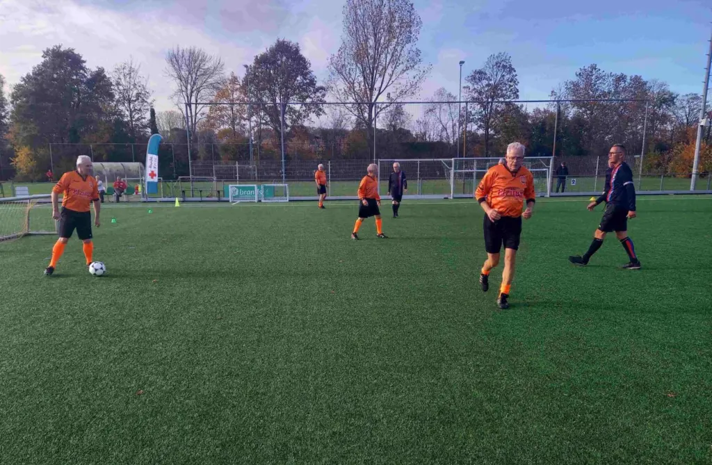 Walking Football; vv Irnsum - sv Oosterwolde (foto: aangeleverd)